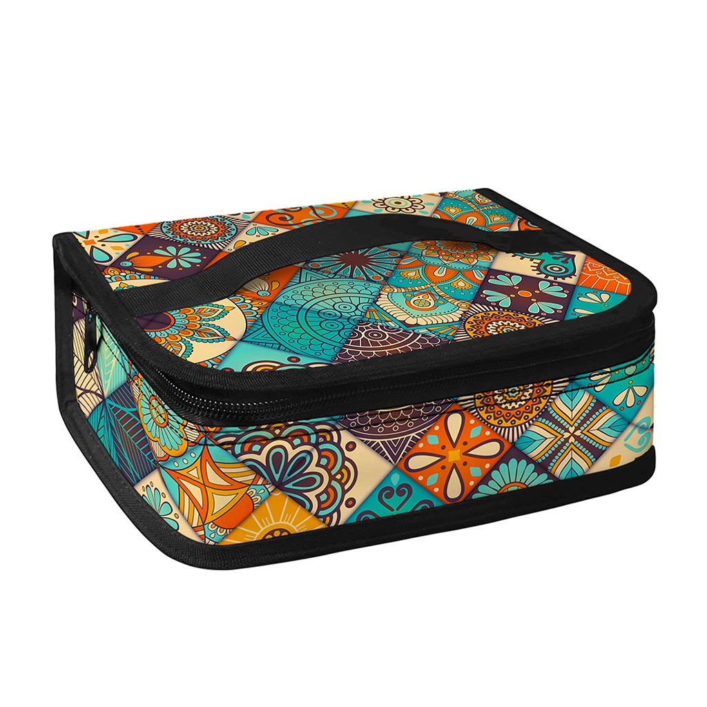 Vintage Mandala Bohemian Pattern Print Small Lunch Bag