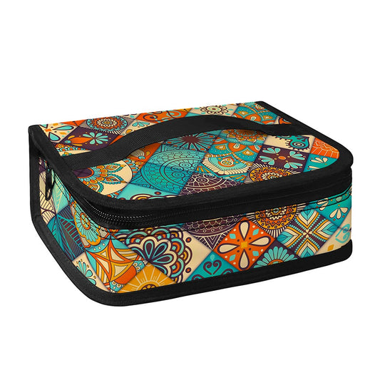 Vintage Mandala Bohemian Pattern Print Small Lunch Bag