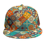 Vintage Mandala Bohemian Pattern Print Snapback Cap