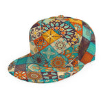 Vintage Mandala Bohemian Pattern Print Snapback Cap