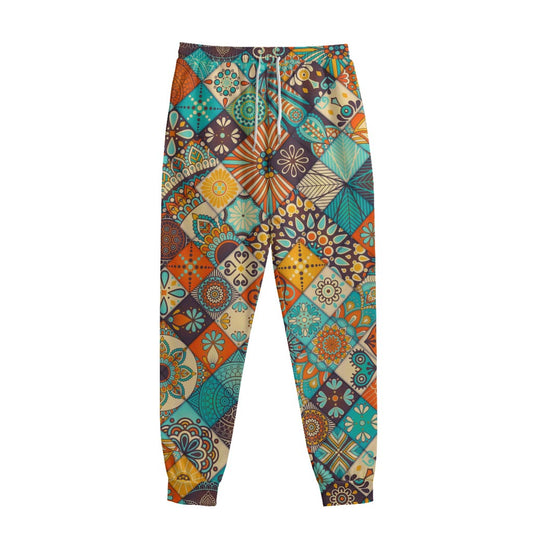 Vintage Mandala Bohemian Pattern Print Sweatpants