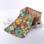 Vintage Mandala Bohemian Pattern Print Towel
