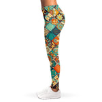 Vintage Mandala Bohemian Pattern Print Women's Leggings