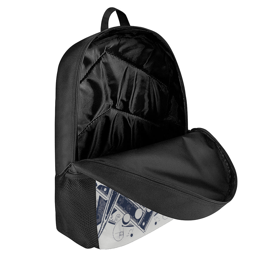 Vintage Masonic Freemasonry Print 17 Inch Backpack