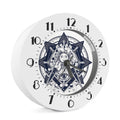 Vintage Masonic Freemasonry Print Alarm Clock