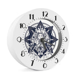 Vintage Masonic Freemasonry Print Alarm Clock
