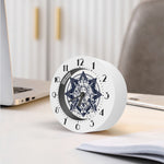 Vintage Masonic Freemasonry Print Alarm Clock
