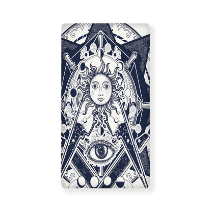 Vintage Masonic Freemasonry Print Baby Crib Sheet