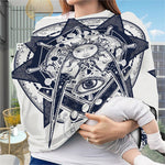 Vintage Masonic Freemasonry Print Baby Seat Cover