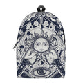 Vintage Masonic Freemasonry Print School Backpack