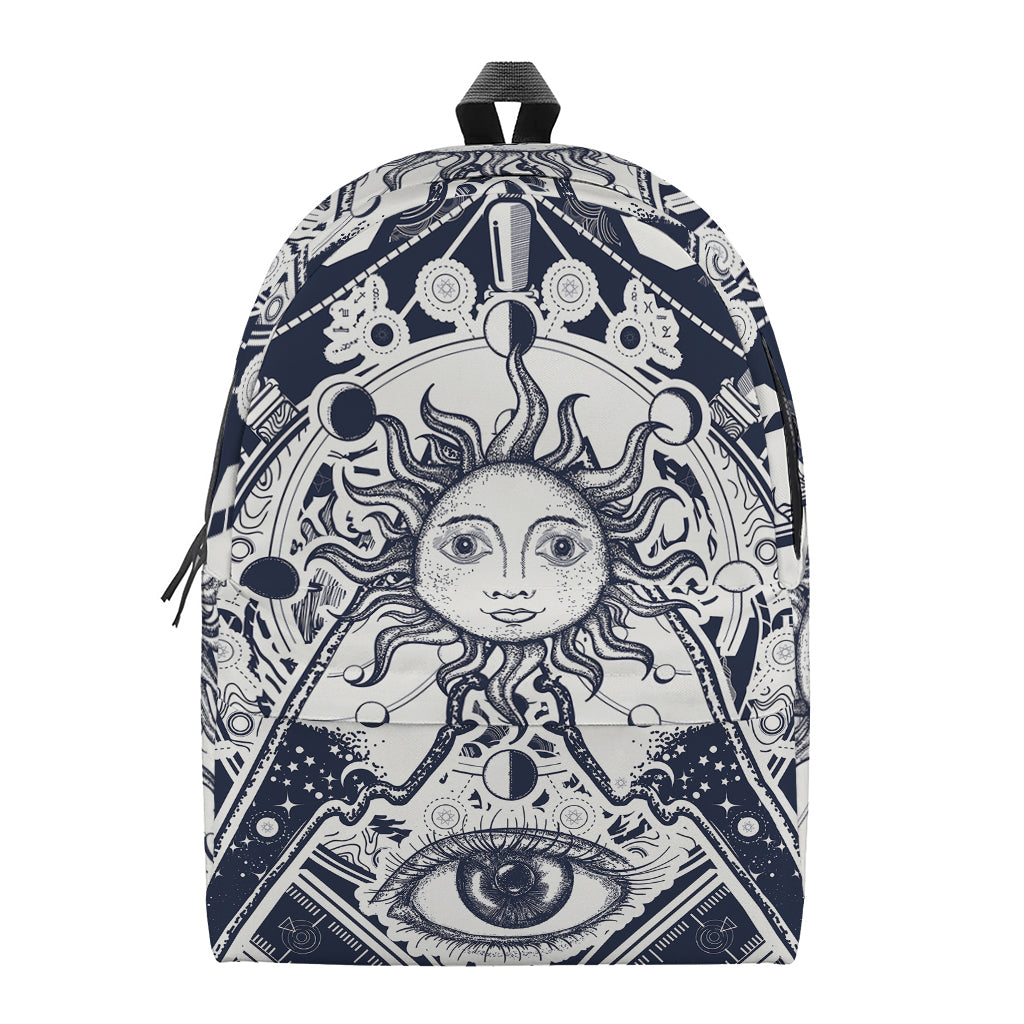 Vintage Masonic Freemasonry Print Backpack