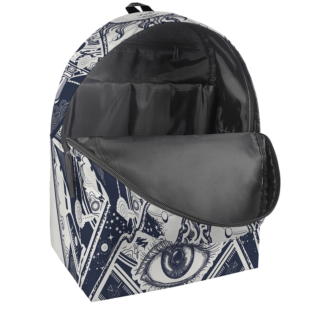 Vintage Masonic Freemasonry Print Backpack