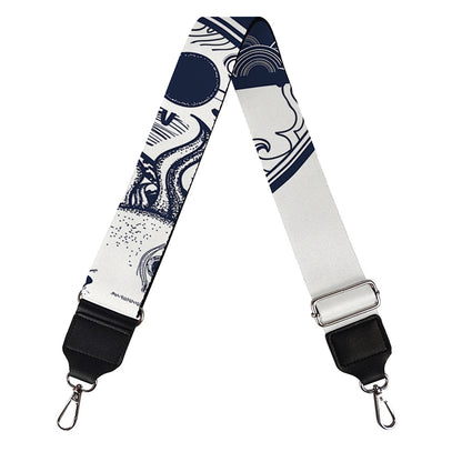 Vintage Masonic Freemasonry Print Bag Strap