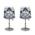 Vintage Masonic Freemasonry Print Bar Stool Covers
