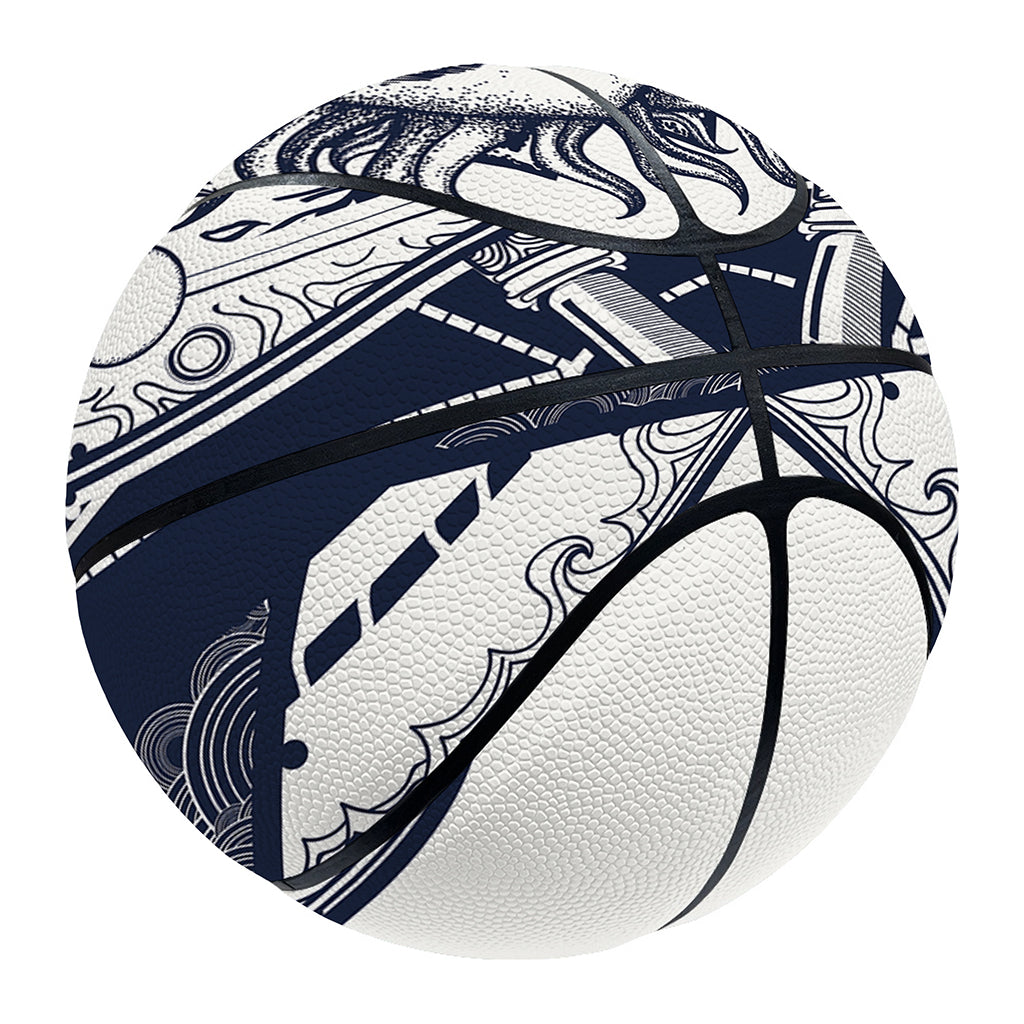 Vintage Masonic Freemasonry Print Basketball