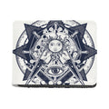 Vintage Masonic Freemasonry Print Bifold Wallet