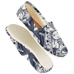 Vintage Masonic Freemasonry Print Casual Shoes