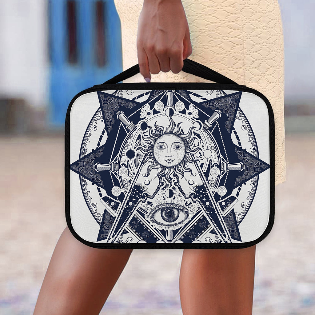 Vintage Masonic Freemasonry Print Classic Bible Case