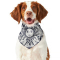 Vintage Masonic Freemasonry Print Dog Bandana