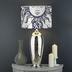 Vintage Masonic Freemasonry Print Drum Lamp Shade