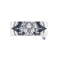 Vintage Masonic Freemasonry Print Extended Mouse Pad