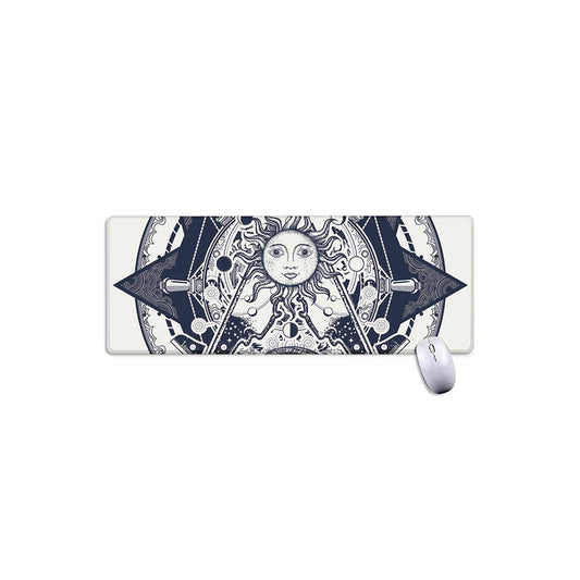 Vintage Masonic Freemasonry Print Extended Mouse Pad