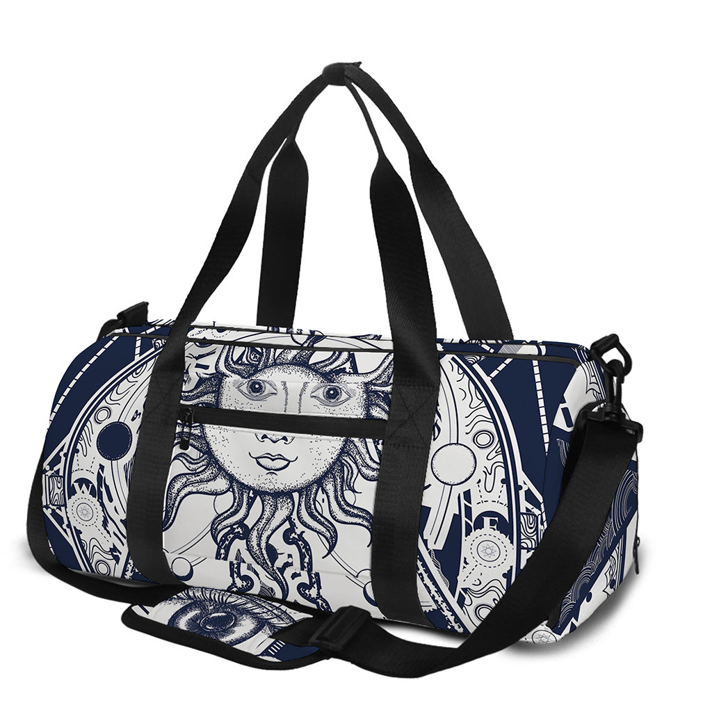 Vintage Masonic Freemasonry Print Gym Bag