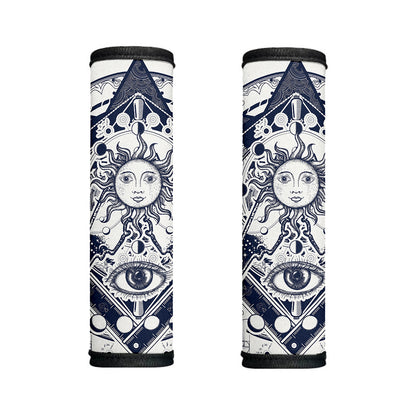 Vintage Masonic Freemasonry Print Handle Covers