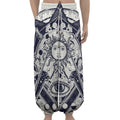 Vintage Masonic Freemasonry Print Lantern Pants