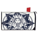 Vintage Masonic Freemasonry Print Mailbox Cover