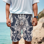 Vintage Masonic Freemasonry Print Men's Cargo Shorts