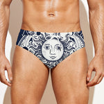 Vintage Masonic Freemasonry Print Men's Swim Briefs