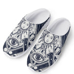 Vintage Masonic Freemasonry Print Mesh Casual Shoes