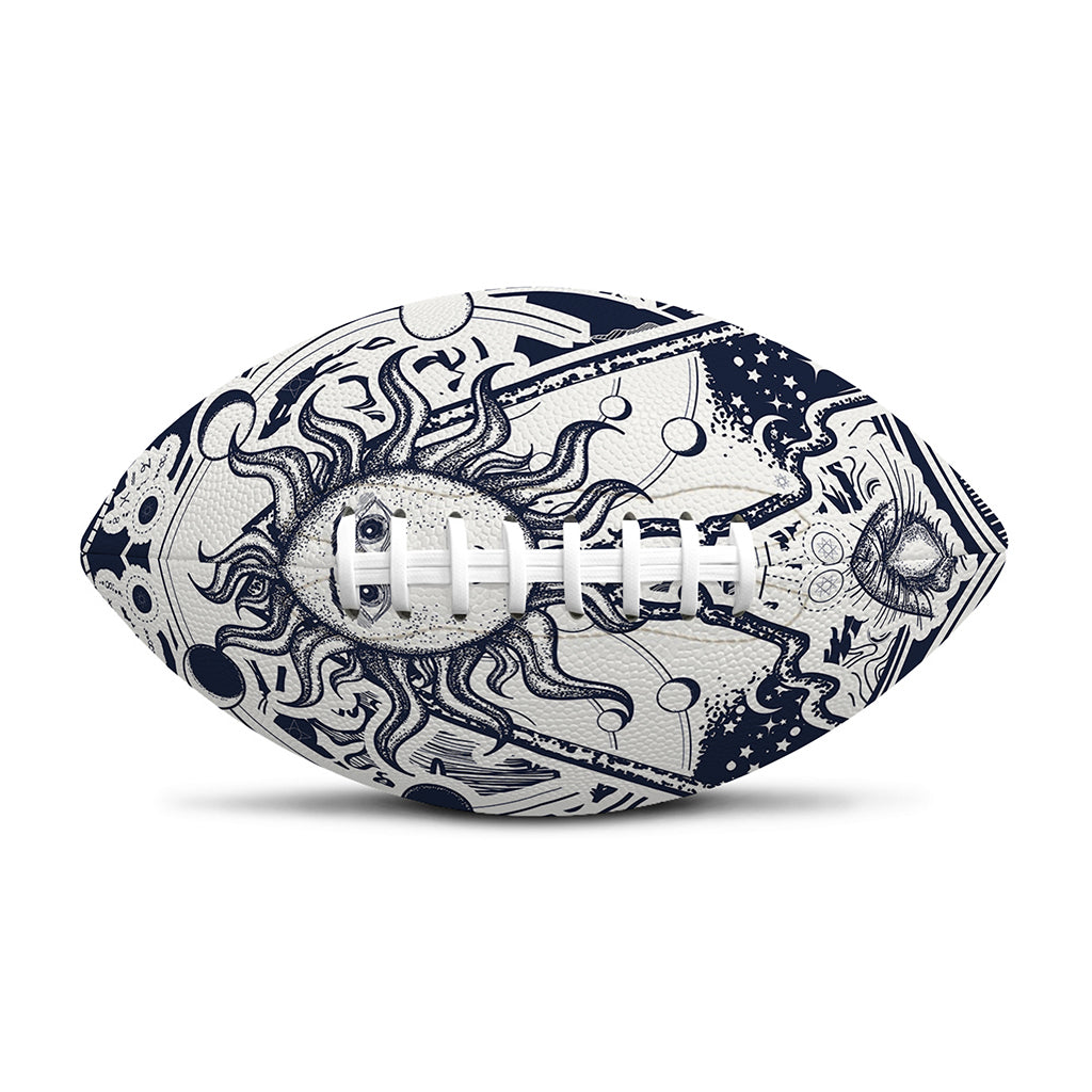 Vintage Masonic Freemasonry Print Rugby Ball