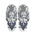 Vintage Masonic Freemasonry Print Slippers