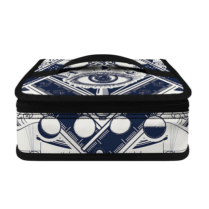 Vintage Masonic Freemasonry Print Small Lunch Bag