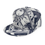 Vintage Masonic Freemasonry Print Snapback Cap