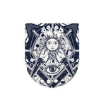 Vintage Masonic Freemasonry Print Toilet Lid Cover