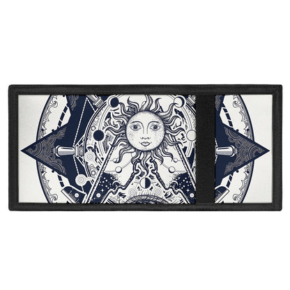 Vintage Masonic Freemasonry Print Trifold Wallet