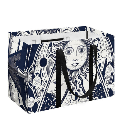 Vintage Masonic Freemasonry Print Utility Tote Bag