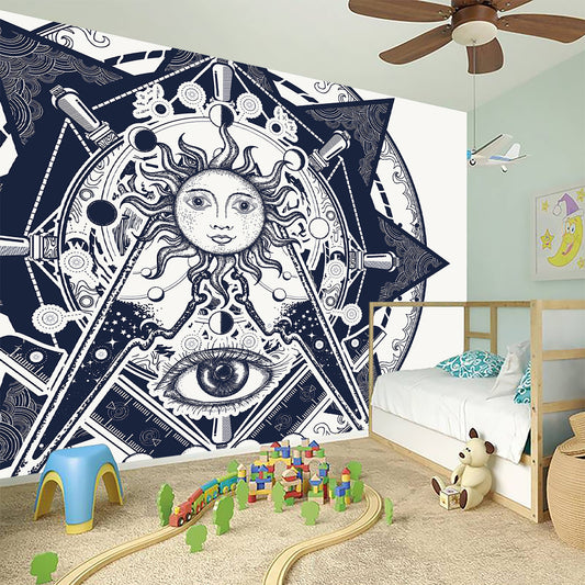 Vintage Masonic Freemasonry Print Wall Sticker