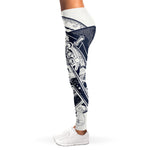 Vintage Masonic Freemasonry Print Women's Leggings