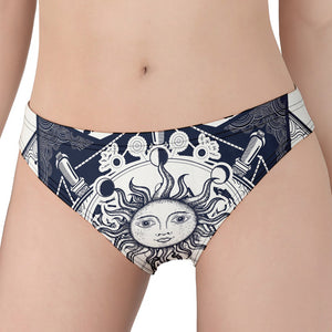 Vintage Masonic Freemasonry Print Women's Panties