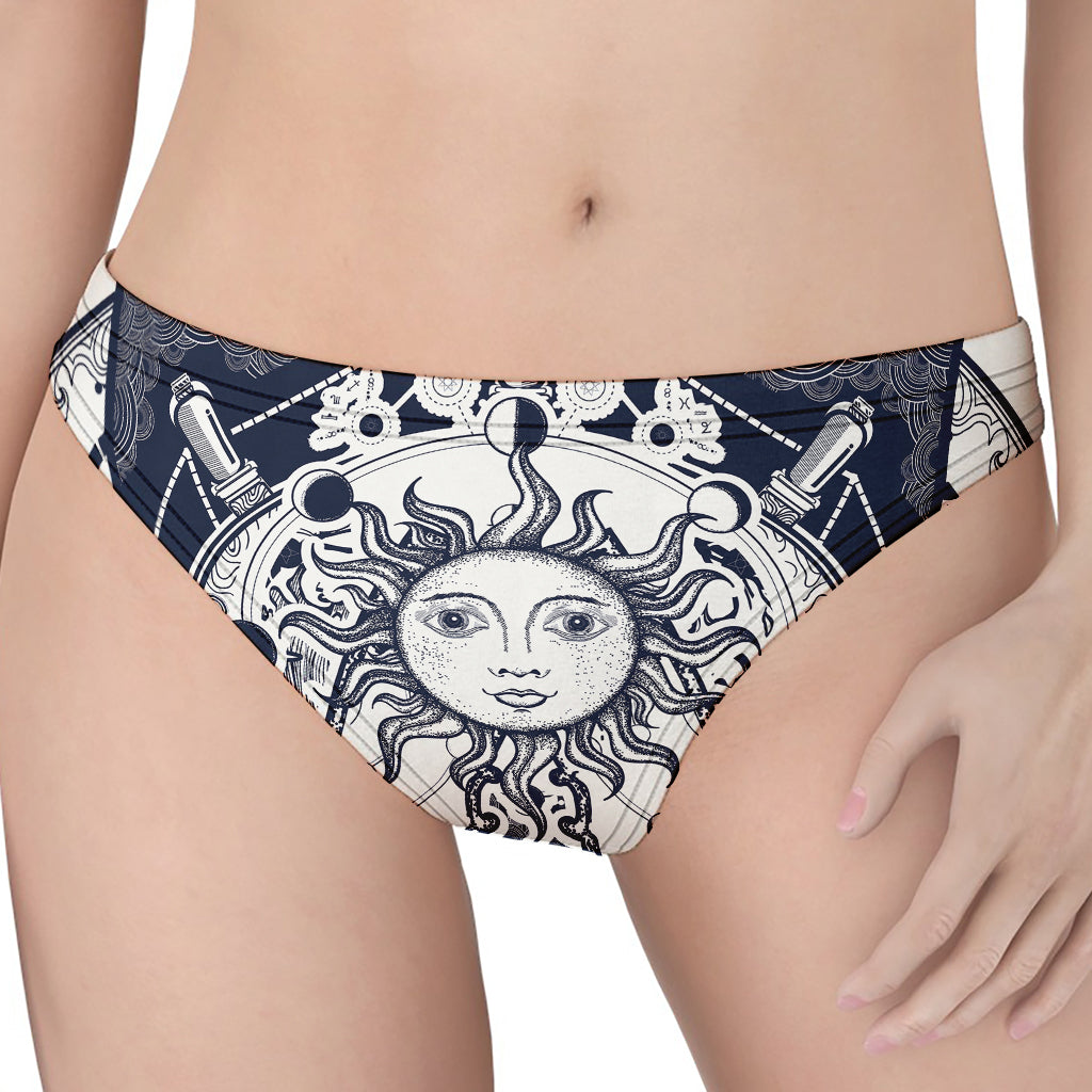 Vintage Masonic Freemasonry Print Women's Thong