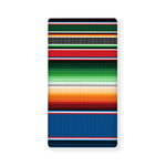 Vintage Mexican Blanket Pattern Print Baby Crib Sheet