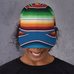 Vintage Mexican Blanket Pattern Print Baseball Cap