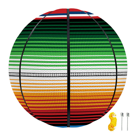 Vintage Mexican Blanket Pattern Print Basketball