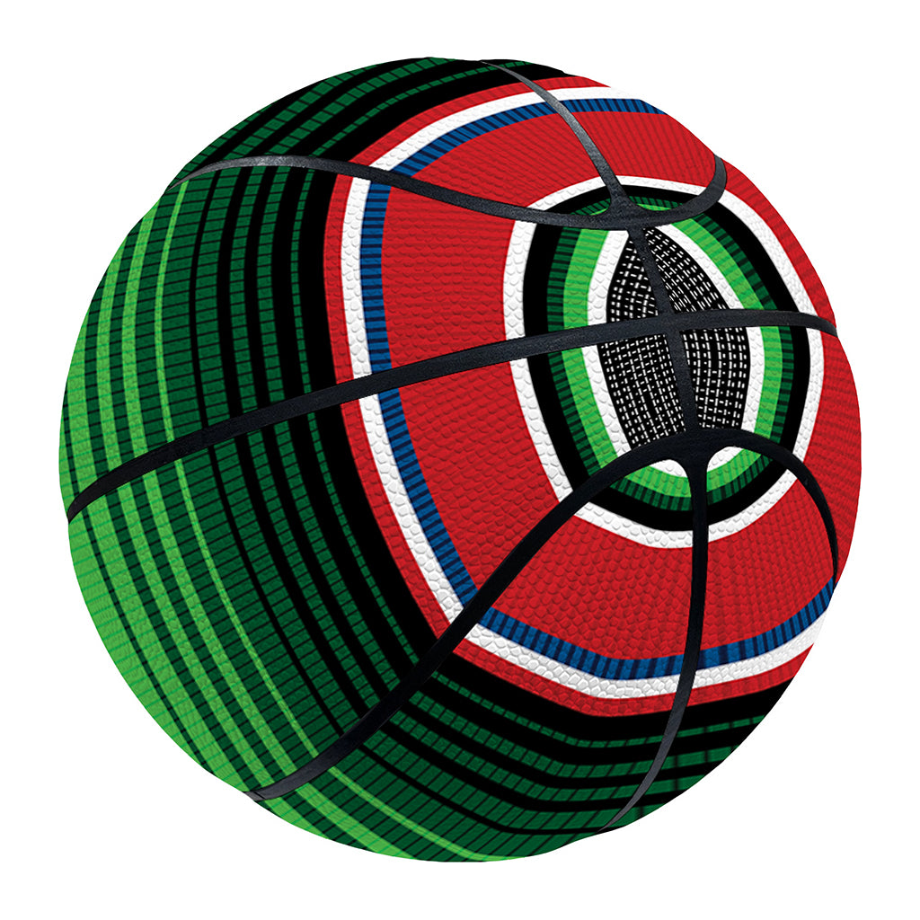 Vintage Mexican Blanket Pattern Print Basketball