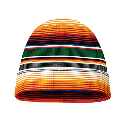 Vintage Mexican Blanket Pattern Print Beanie
