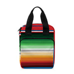 Vintage Mexican Blanket Pattern Print Bible Tote Bag